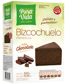 Bizcochuelo sabor chocolate